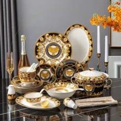 Premium Luxury Family Dinner Set - Exclusive Collection